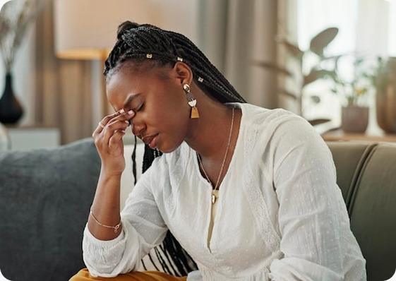 Stressed Person